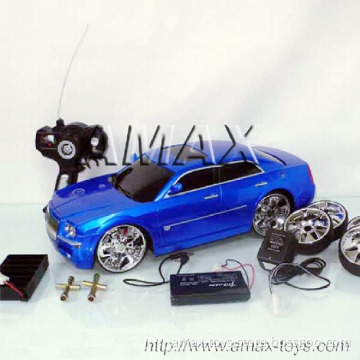 rem-300-10b 1:10 rc car with Lights &amp; MP3 connection port